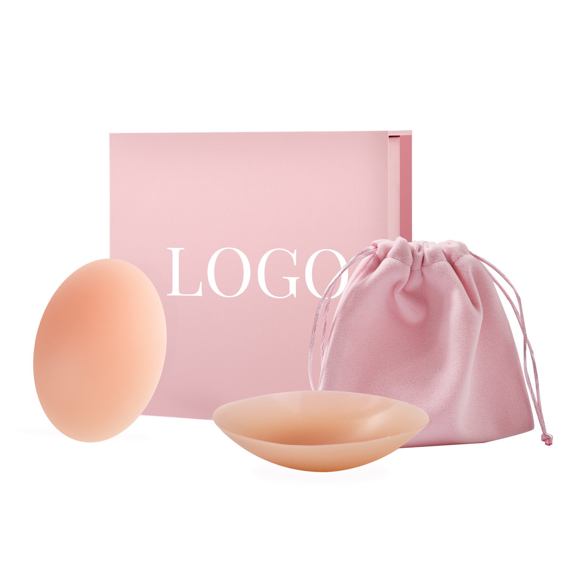 Invisible Reusable Silicone Adhesive Breast Pads