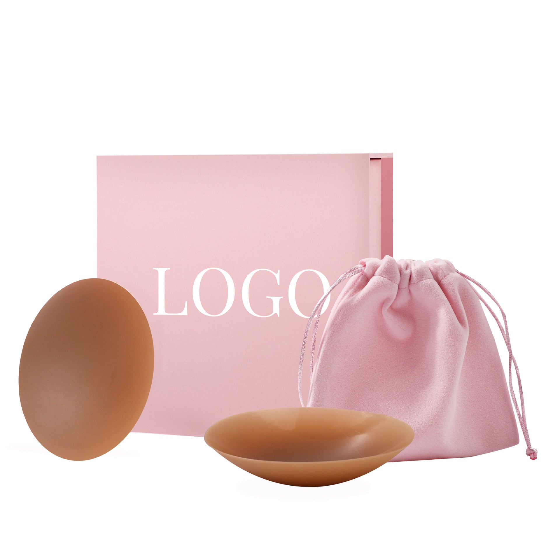 Invisible Reusable Silicone Adhesive Breast Pads
