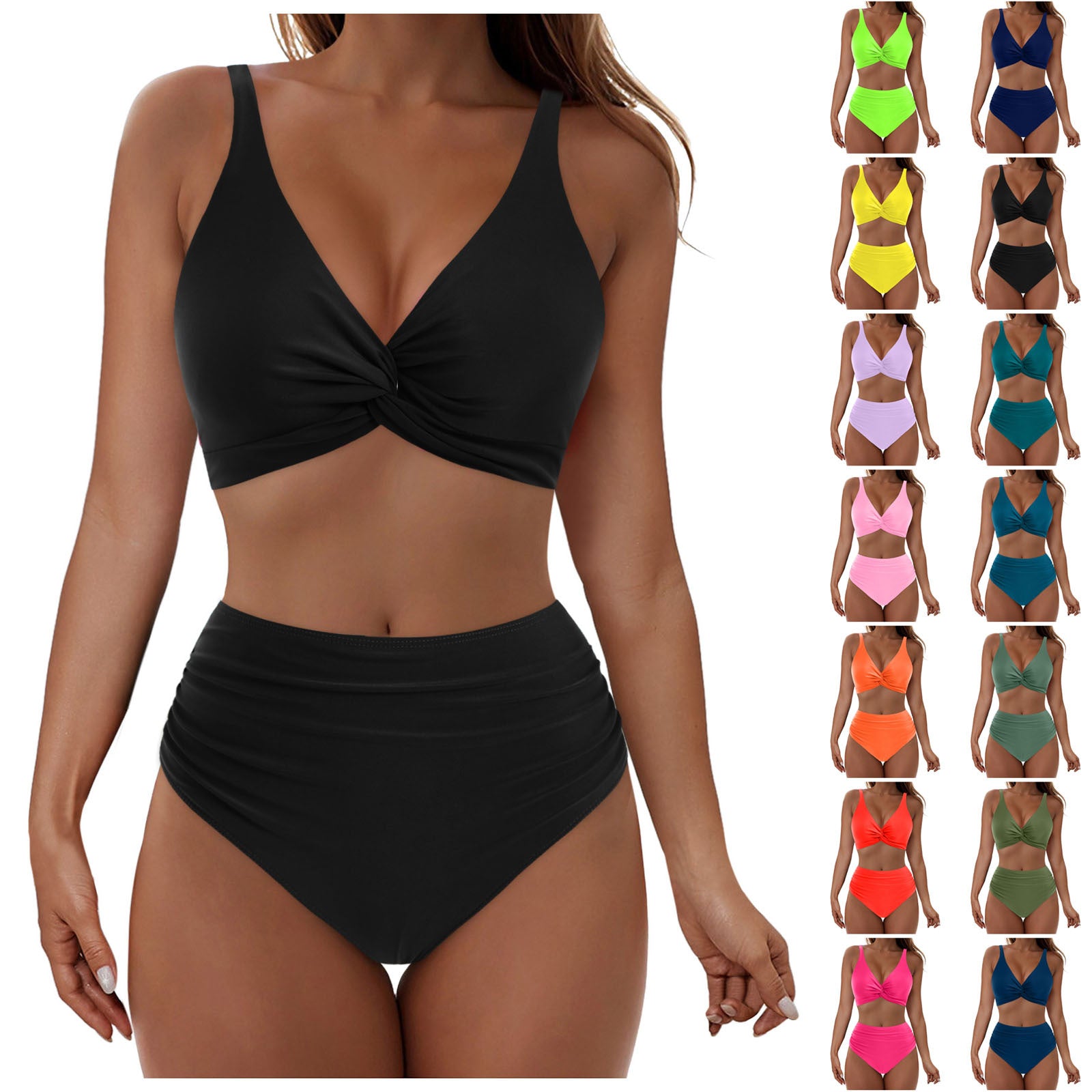 Women's Vest Strap Two-Piece Swimsuit