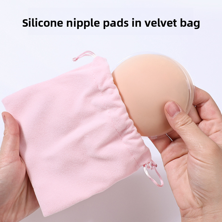 Invisible Reusable Silicone Adhesive Breast Pads